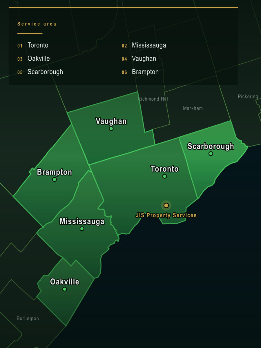Toronto skyline representing our Toronto & GTA service area